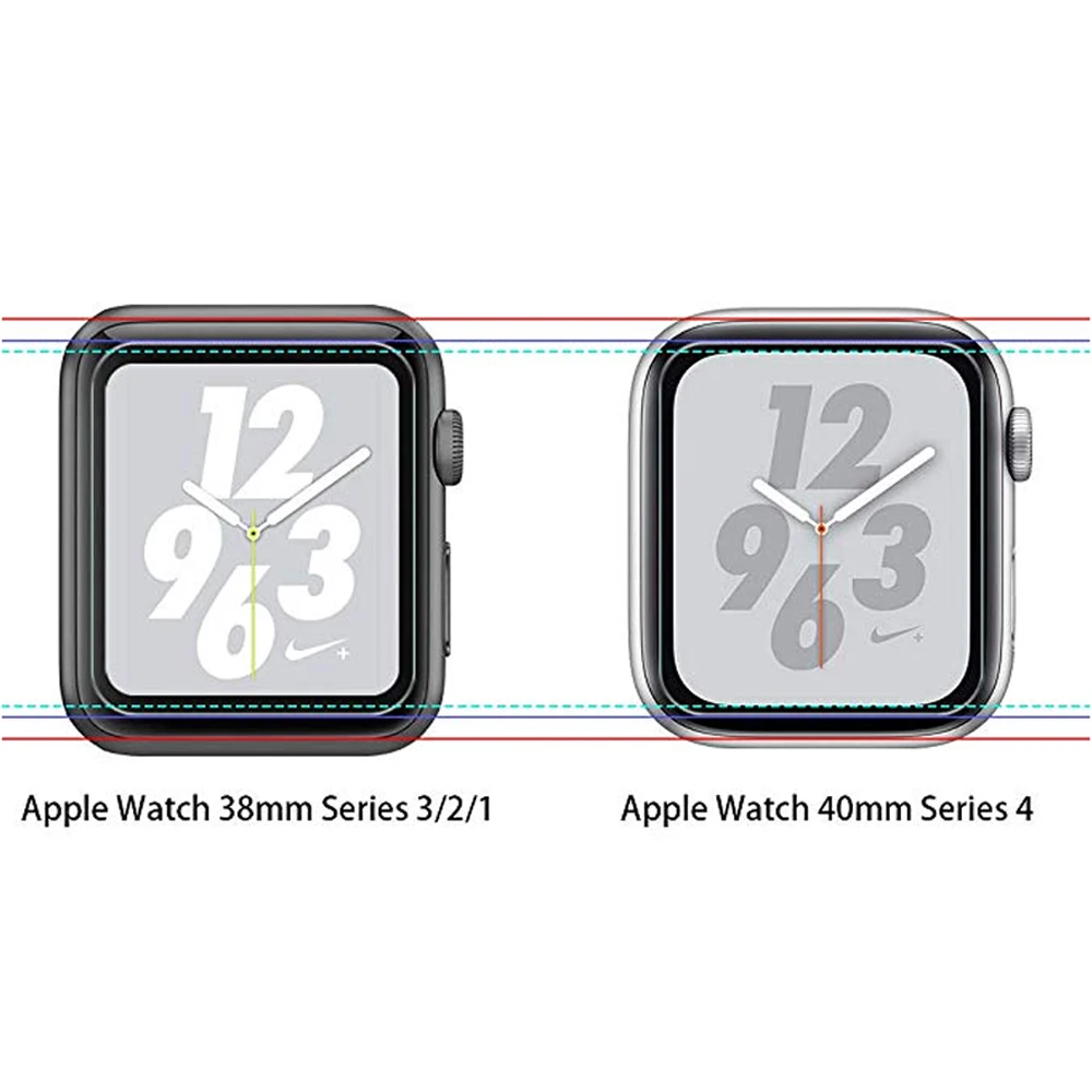 Защита экрана для Apple Watch 5 44 мм 40 IWatch 42 38 9D полностью Гидрогелевая пленка 3 4 2 |