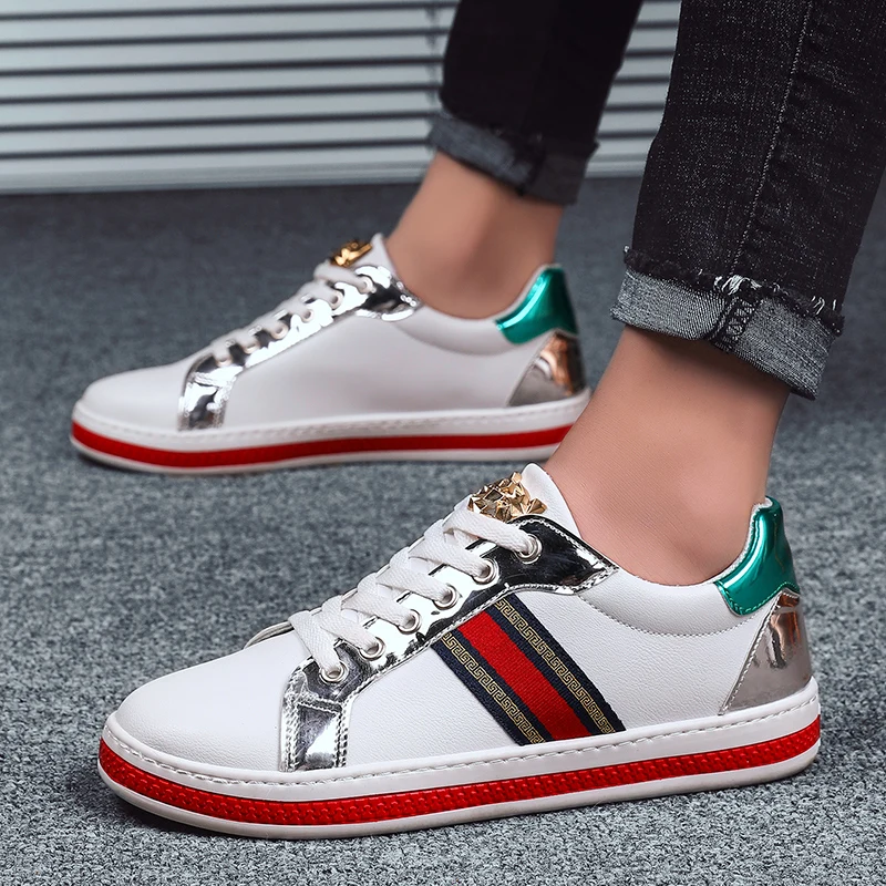 2019 Роскошная повседневная обувь мужские лоферы из натуральной кожи на плоской