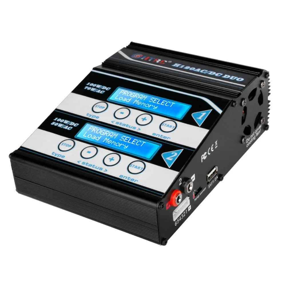HTRC H120 10A зарядное устройство Постоянный/переменный ток, двойное зарядное устройство Dis для Lilon/LiPo/LiFe/LiHV/NiCd/NiMH/PB батарея RC баланс зарядное устройство