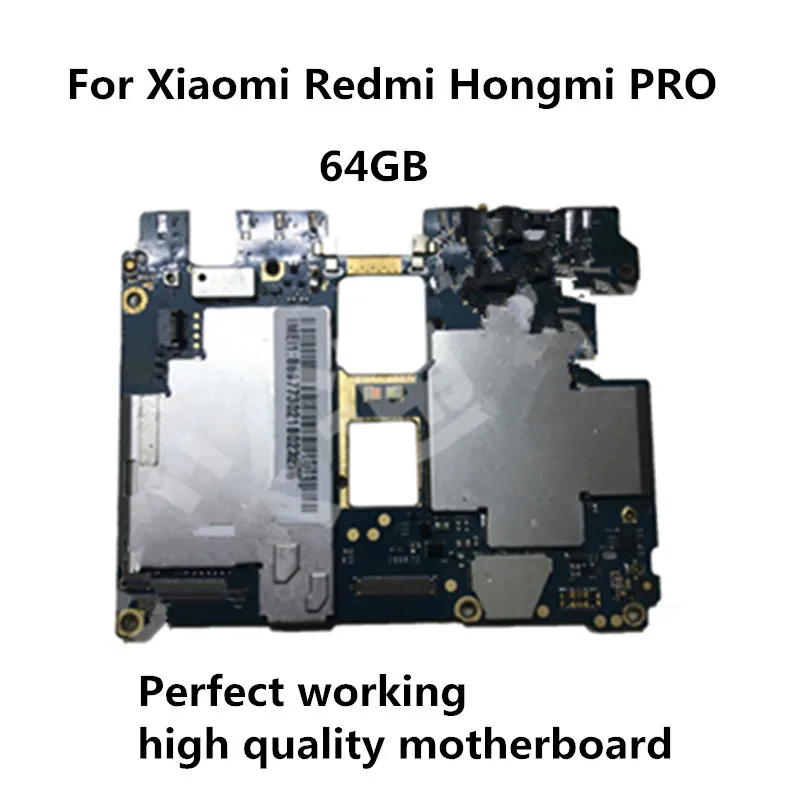 64 Гб разблокированная материнская плата с микросхемами гибкий кабель для Xiaomi Redmi