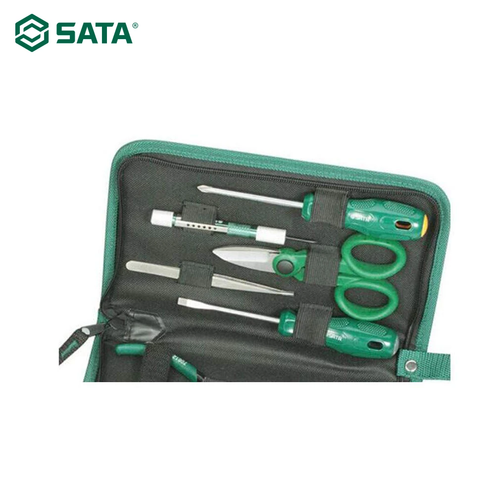 Набор электронных инструментов SATA 8 шт. ручные инструменты отвертки диагональные