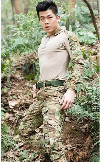 

Free shipping,Black quality army frog suit,tactical military uniforme multicam men sets,acu,cp,mandrake combat