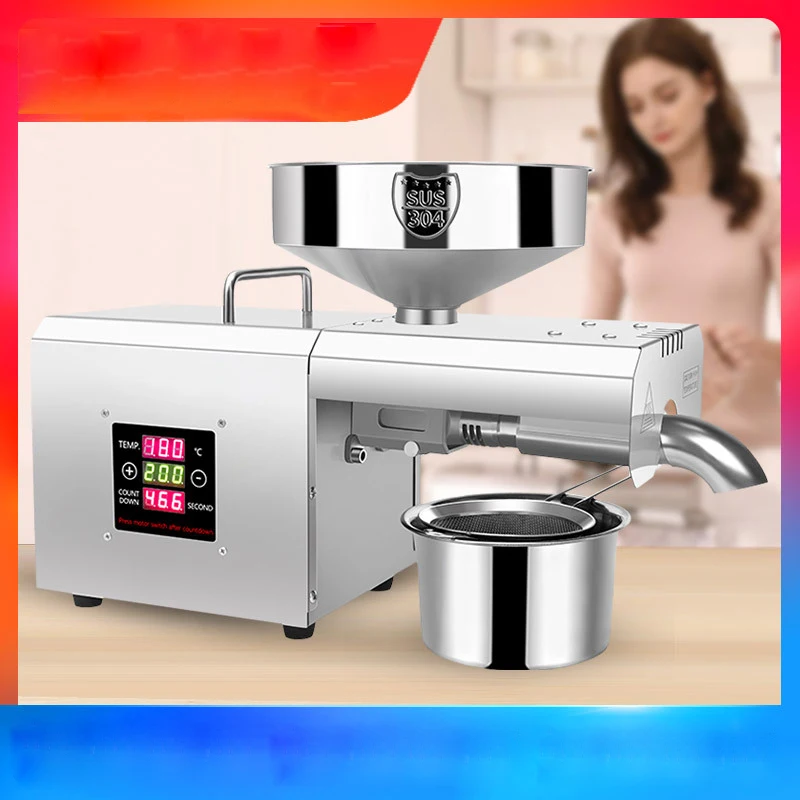 Домашний пресс для масла из нержавеющей стали с контролируемой температурой