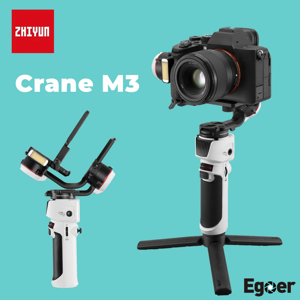 

Ручной Стабилизатор ZHIYUN Crane M3 Для беззеркальных камер, смартфонов, экшн-камер
