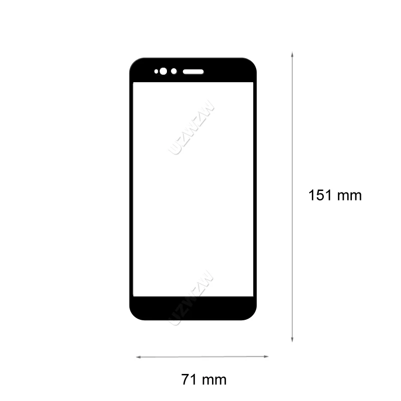 2 шт. для Xiaomi Mi A1 стекло полное покрытие закаленное Защита экрана твердость 9H