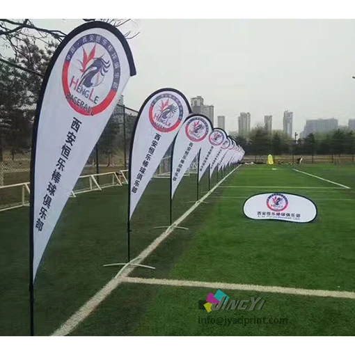 Каплевидный баннер (с принтом вашего дизайна) пользовательская реклама