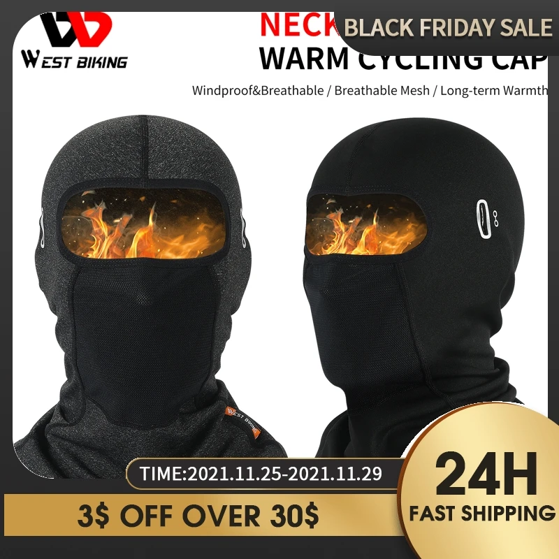 Велосипедный шарф WEST BIKING теплая зимняя шапка дышащая ветрозащитная Спортивная