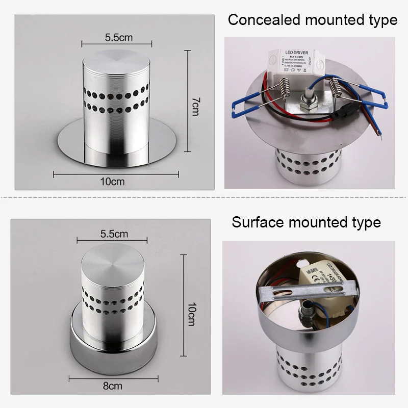 

Led Ceiling Light Modern Spiral Colorful Led Ceiling Lamp for Living Room Gallery Porch Corridor KTV Bar Party Home Lighting 3W