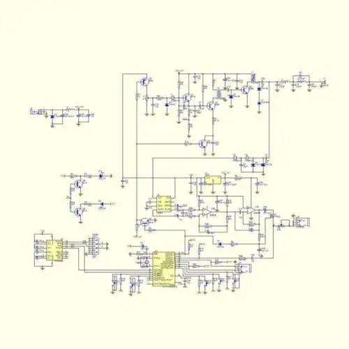 Собранный 40 м супер RM рок клещ QRP приемопередатчик непрерывного действия