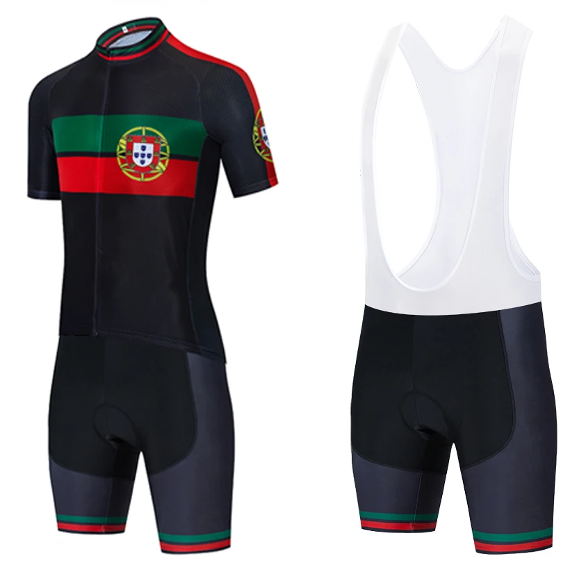 Комплект велосипедный Португалия 2022 велосипедная майка с радио RP велосипедные