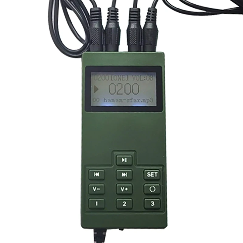 Приманка для птиц 4x50 Вт с Mp3 встроенный 200 голосов 4 игрока | Спорт и развлечения