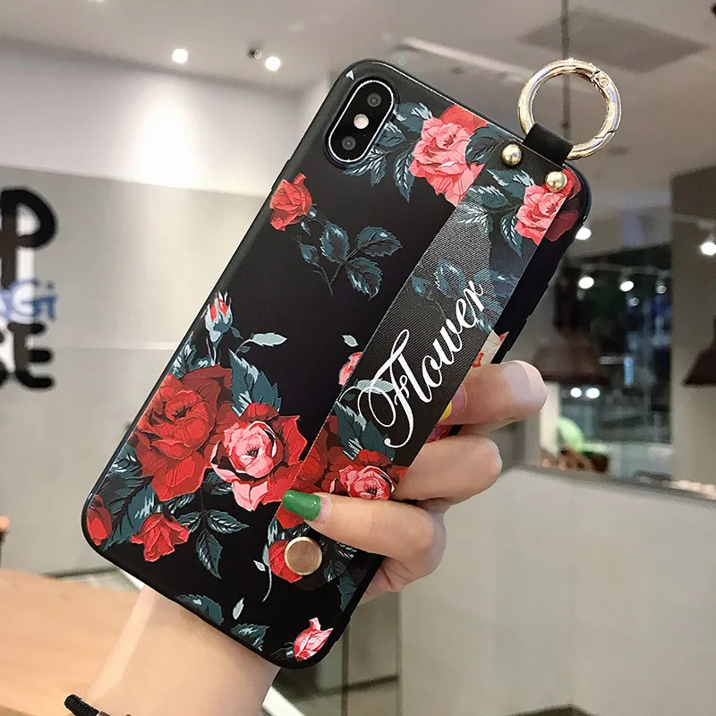 Винтажный цветочный Мягкий чехол из ТПУ Для Xiaomi 5X 6X 8 9 CC9 A3 Lite Redmi K20 Note 4 4X 5 5A 6 7 Pro