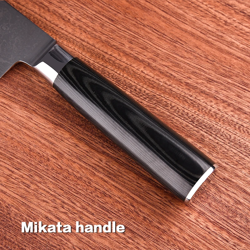 Нож шеф-повара из дамасской стали VG10 японские кухонные инструменты для нарезка
