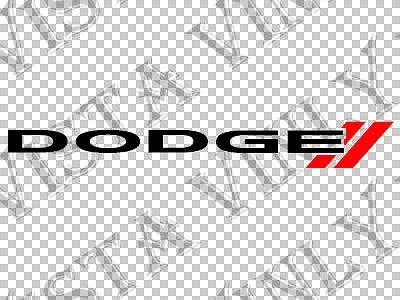 

Для (2 шт.) новый логотип Dodge эмблема w/полосы виниловая наклейка