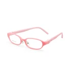 Детские очки гибкие Плано линзы размер 49 мм детские очки Силиконовые TR90 подростковые небьющиеся очки