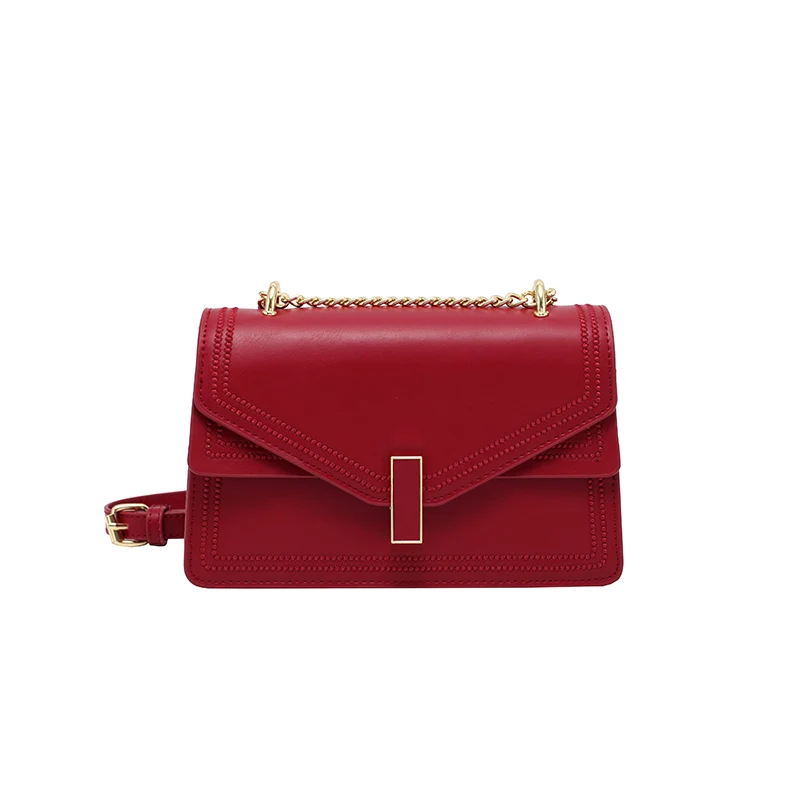 

KOUROU Women's Bag 2021 New Ladies Portable Messenger Bag Wild Single Shoulder Crossbody Messenger Bag Small Square Bag