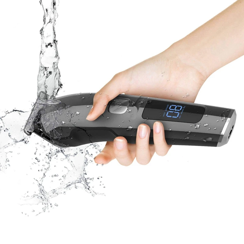 

6 in 1 Hair Clipper Men Cordless Electric Beard Trimmer Kit Body Grooming Shaver Suitable for Kids Family Barber