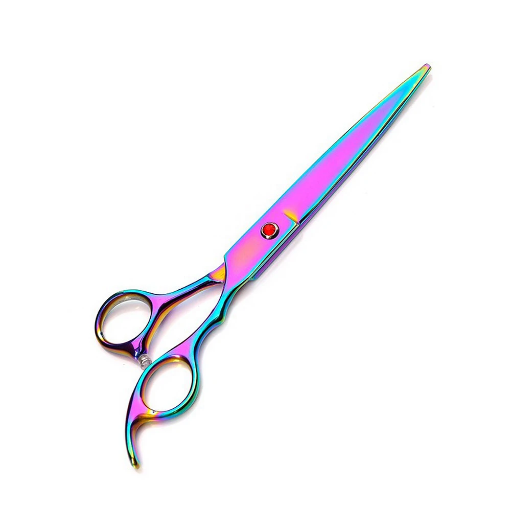 7 дюймов Парикмахерская резка стайлер для укладки волос ножницы из нержавеющей