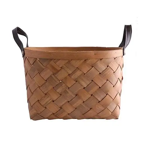 Ручной хлеба для фруктов и овощей корзина хранения мелочей соломы сушенный