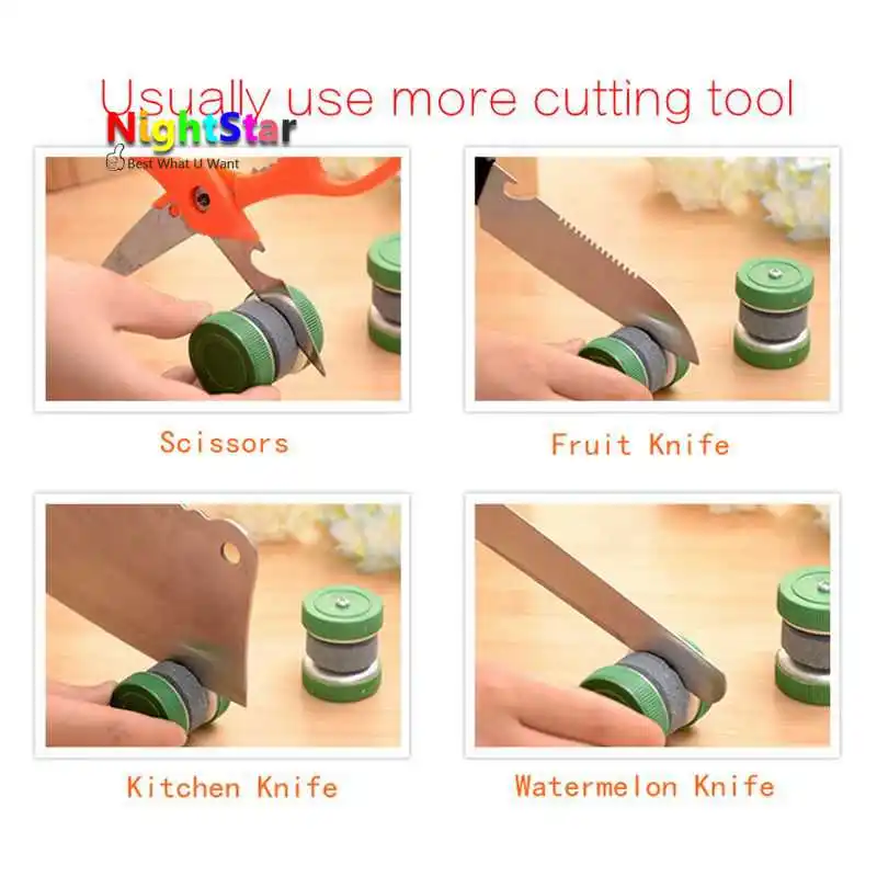 2 шт. портативная мини точилка для кухонных ножей аксессуары инструментов