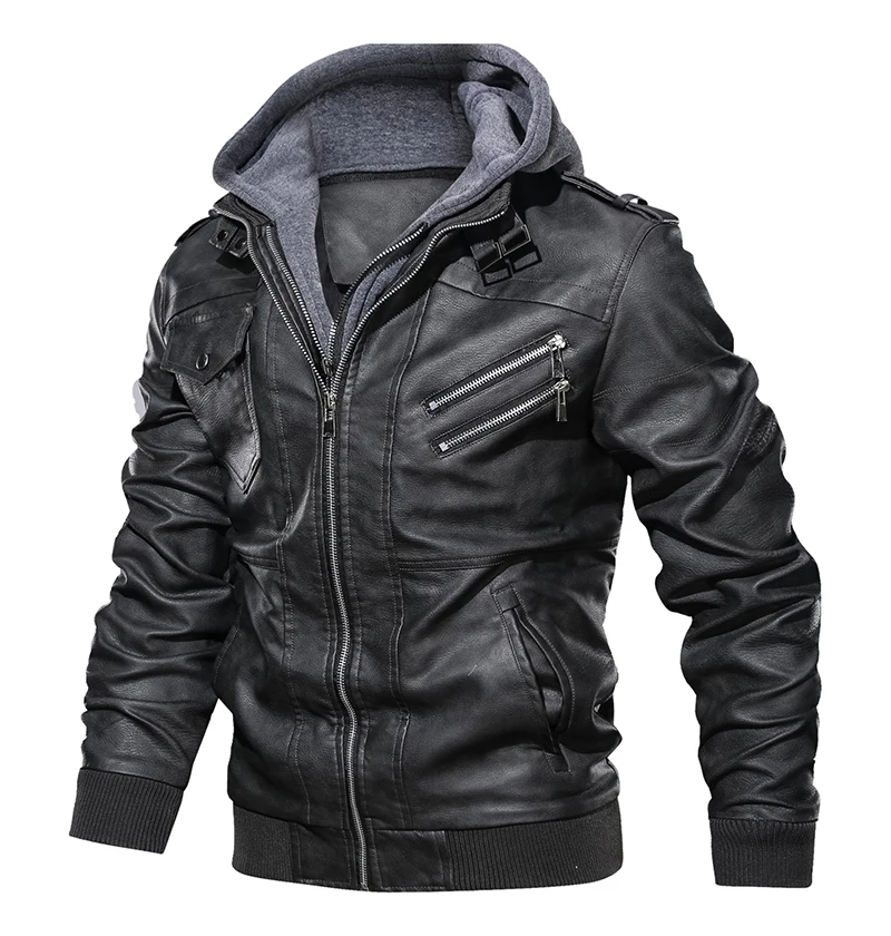 ReFire gear Bomber куртка из искусственной кожи Мужская винтажная Толстовка пилот Военная тактическая куртка зимние толстые теплые повседневные куртки мотоциклиста