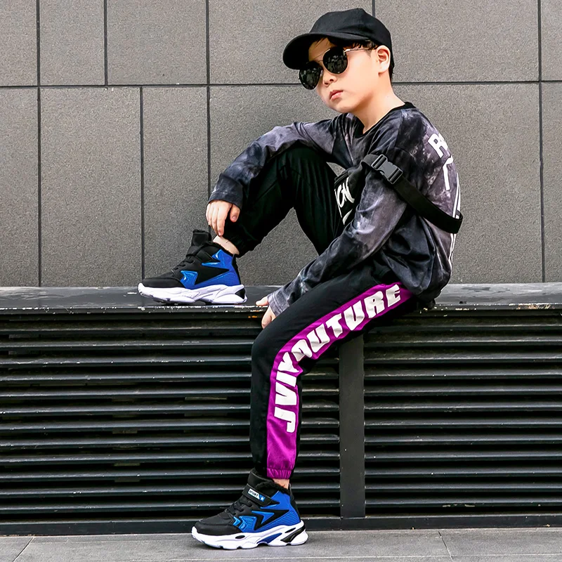 Детские зимние штаны теплая зимняя обувь кроссовки для детей 1 Ретро детская