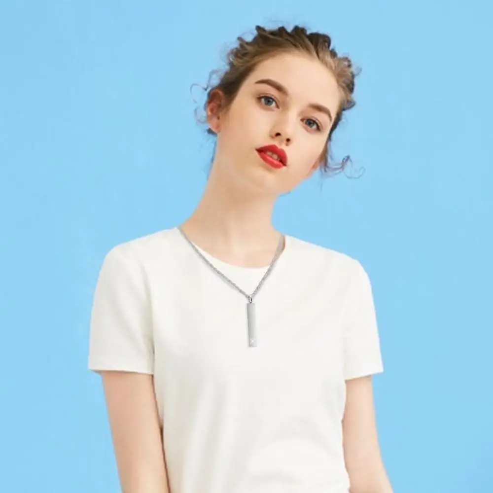 SOITIS With Me Always кулон из нержавеющей стали с резьбой по индивидуальному заказу |