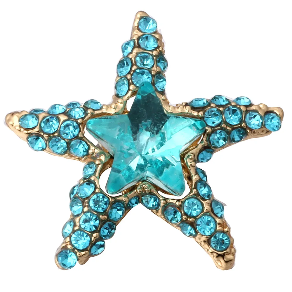 10 шт./лот новые золотые 12 мм оснастки ювелирные изделия Большой синий сон звезда