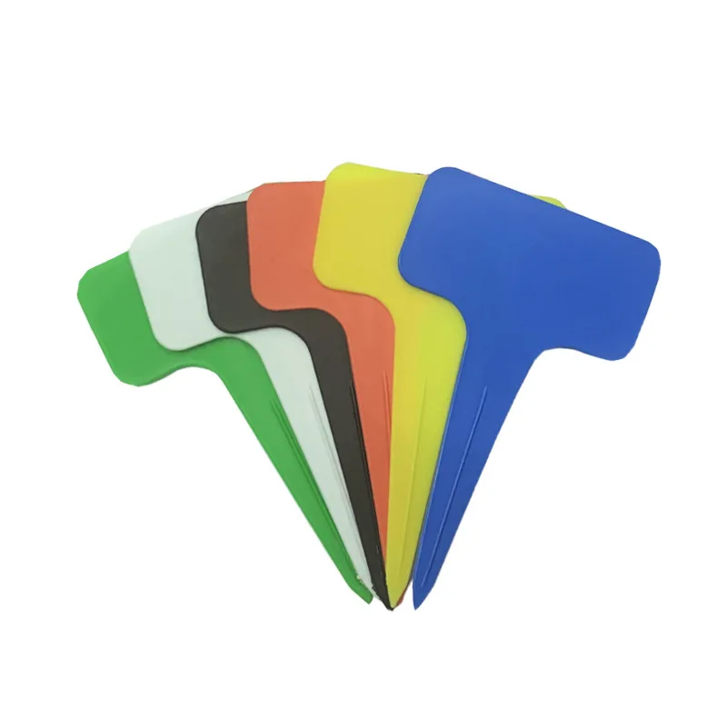 

20 шт./лот толстые садовые этикетки для растений, инструмент для украшения, пластиковая этикетка для рассады, Т-образный пластиковый маркер д...