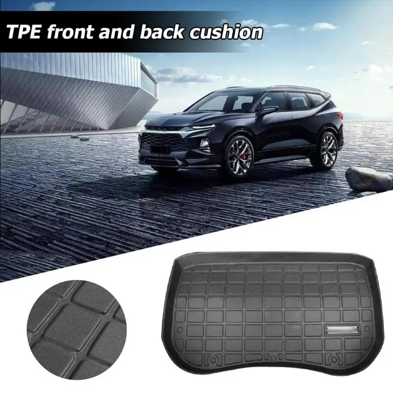 TPE водонепроницаемый передний Грузовой лоток багажник нескользящий коврик без