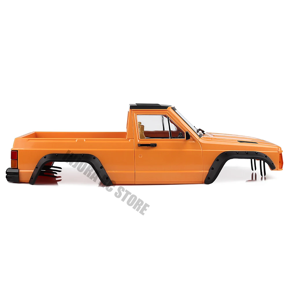 RC автомобиль жесткий пластик 313 мм Колесная база пикап Cherokee Корпус Комплект для 1/10 RC Рок Гусеничный осевой SCX10 и SCX10 II 90046 90047