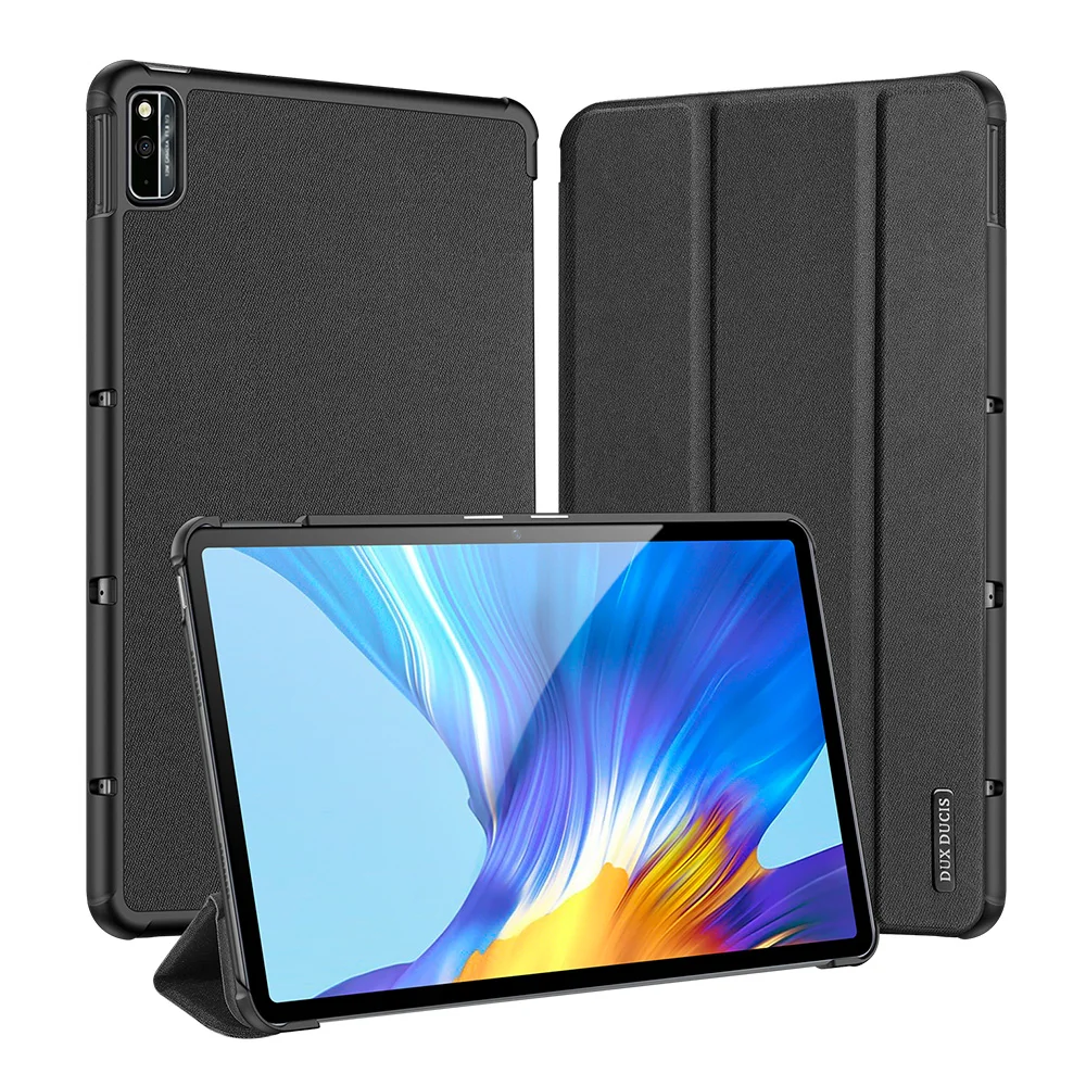 

For Huawei Honor V6 10.4 inch Pad Case Fashion PU Leather Magnetic Flip Smart Cove Stand Fold Ultrathin Hard PC
