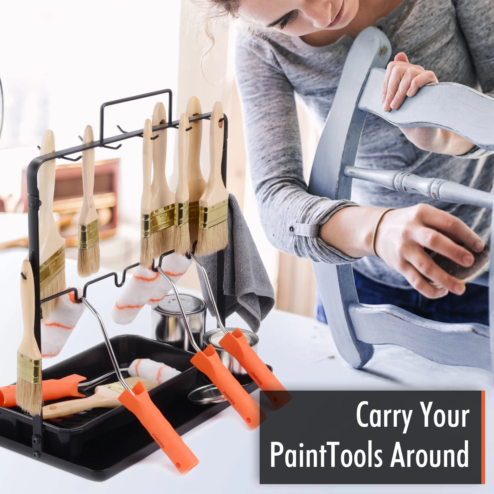 Многофункциональная эмульсионная настенная кисть роликовый держатель