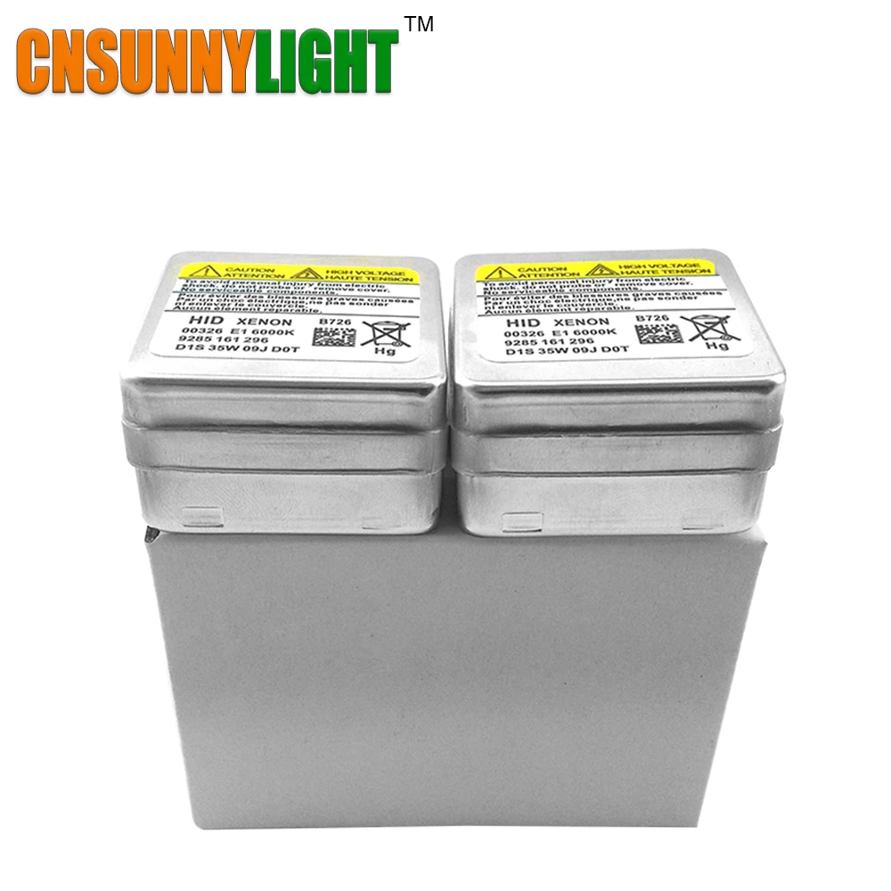 Ксеноновые лампы CNSUNNYLIGHT D1S D1C сменные для автомобиля 3000K 4300K 6000K|xenon bulb|xenon replacement
