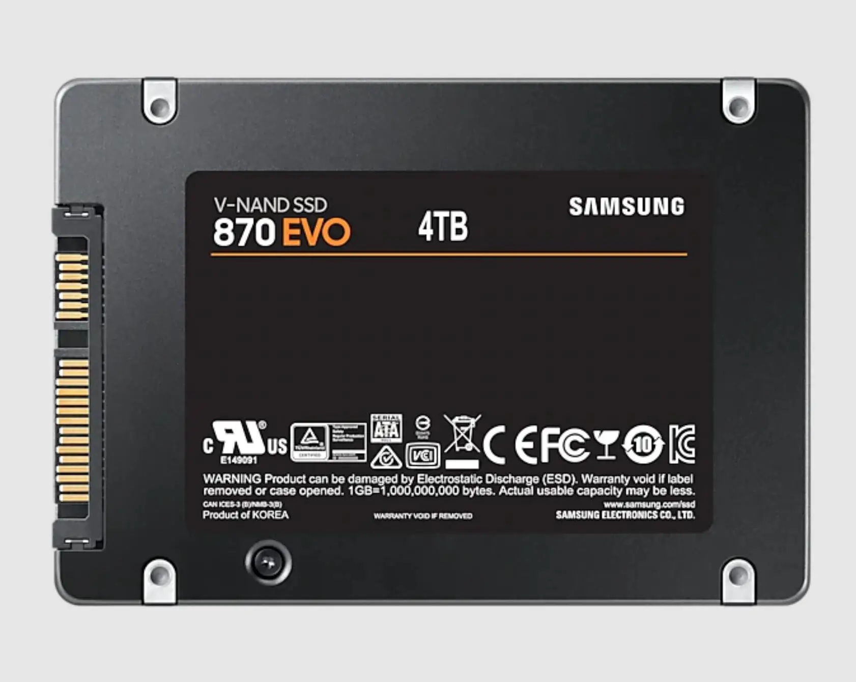 Жесткий диск SAMSUNG SSD 870 EVO 1 ТБ 500LGB HD HDD 2 5 SATA 250 ГБ твердотельный накопитель для
