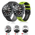 Силиконовый ремешок для Galaxy Watch 3 4145, galaxy watch 4246, huawei GT 4246, Сменные аксессуары для наручных часов