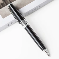 high quality rolllerball pen 1pcs rotating metal ballpoint pen stationery ballpen 1 0mm black ink office school supplies
