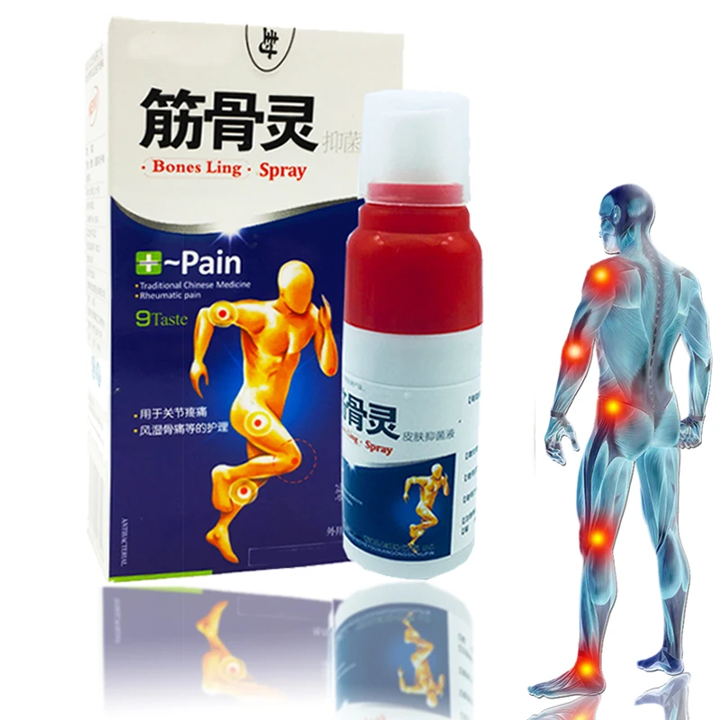 

30ML Bones Pain Relief Spray, Rheumatism Arthritis, Muscle Sprain Knee Waist Pain,Back Shoulder Spray Tiger Orthopedic Plaster