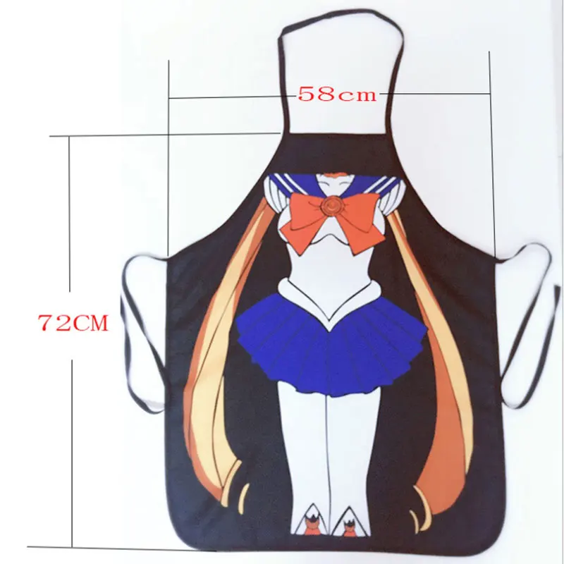 Забавный сексуальный фартук супергерой Водонепроницаемый Кухонный Фартук для