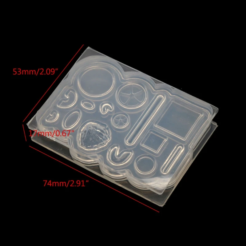 Форма из смолы для мини-гамбургера DIY 1:12 маленькая силиконовая форма имитации еды