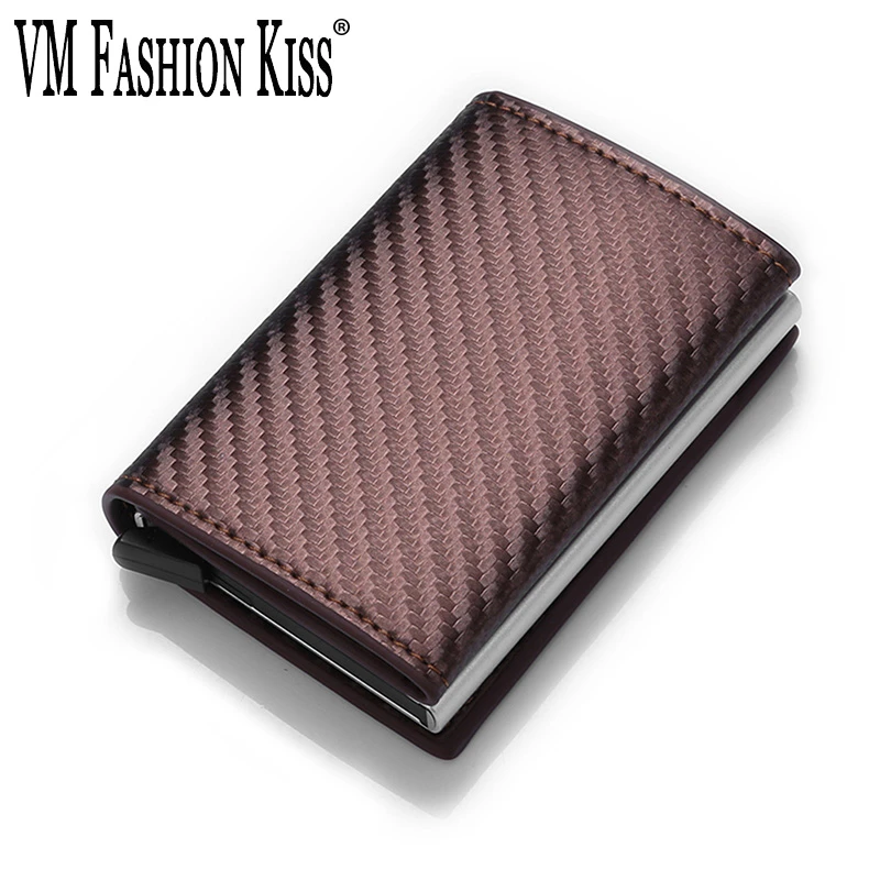 Новинка 2020 мужской мини кошелек RFID деловой минималистичный держатель для