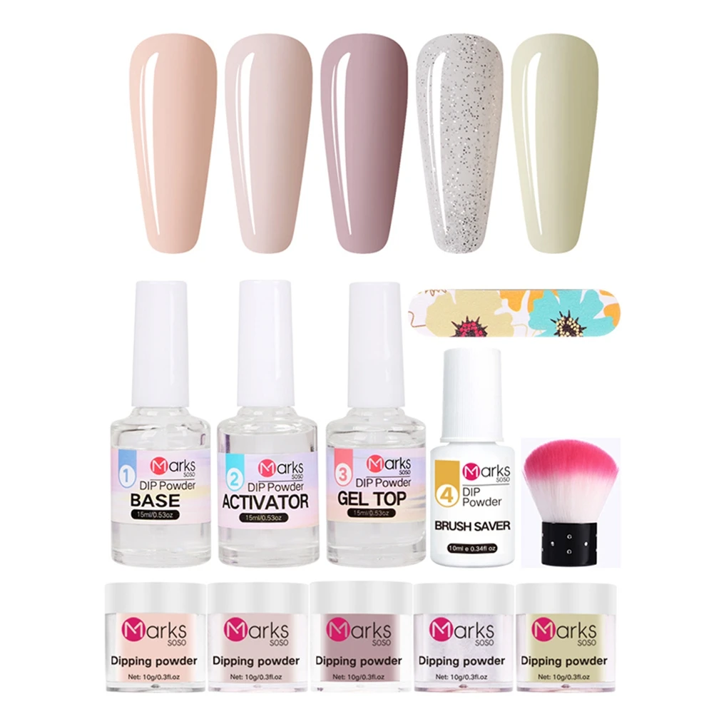 

Nail Infiltrating Powder Pure Color Moisturizing UV Glue Natural Nail Dipping Powder Lasting Flash Quick Dry Durable Nail Polish