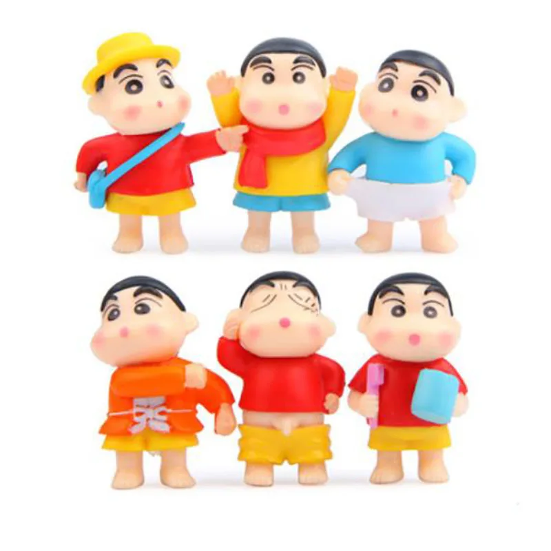 10 шт./Crayon Shin Chan Life Edition ручная работа кукла DIY дикая пейзажная украшения