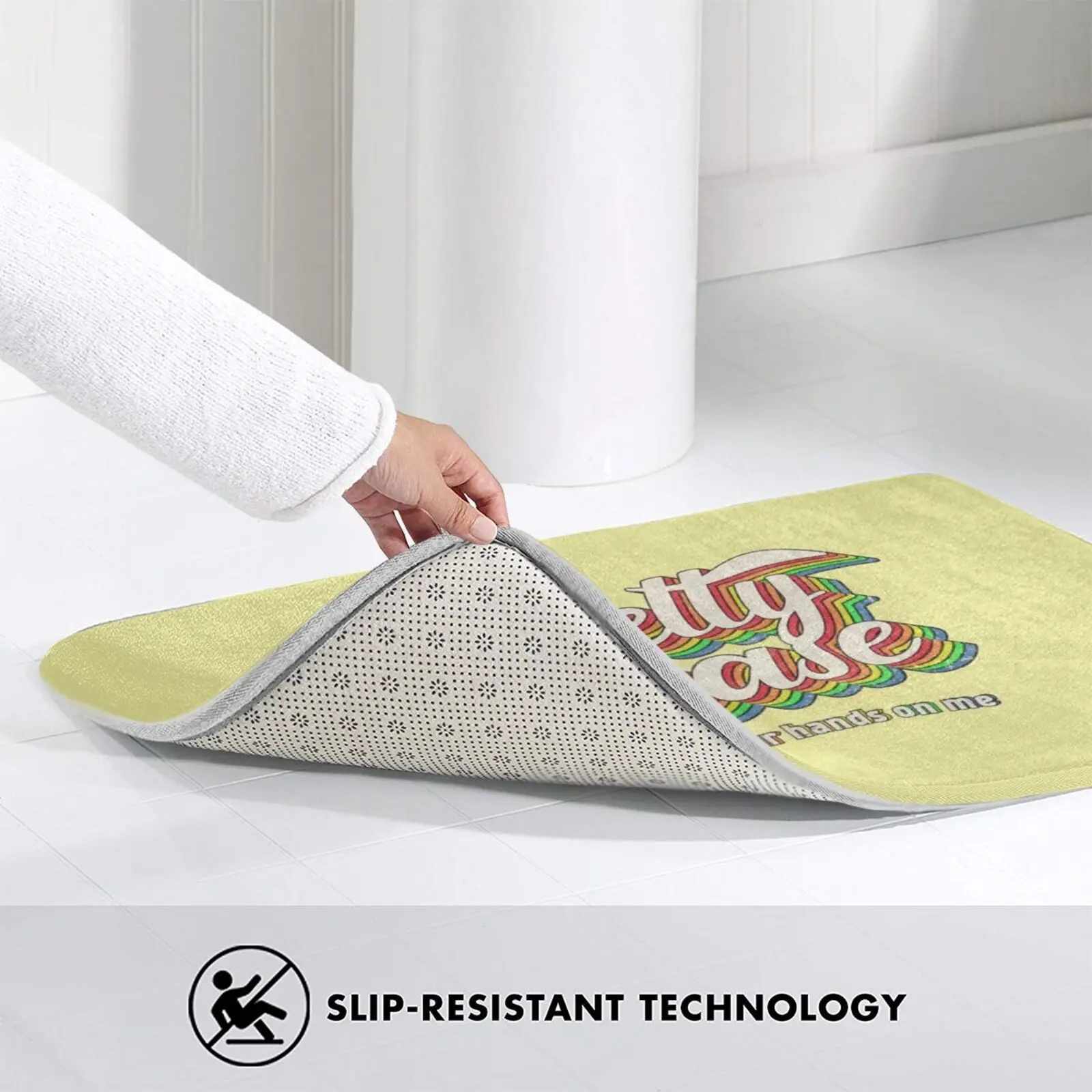 

Pretty Please Carpet Mat Rug Cushion Soft Dua Lyrics Lipa Retro Rainbow