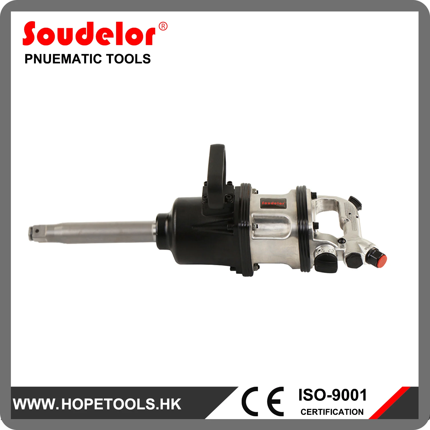 

Extended 1" Heavy Industrial Pneumatic Tools Air Impact Gun China 1" Tire Long Anvil Pneumatic Air Impact Wrench Auto Tools