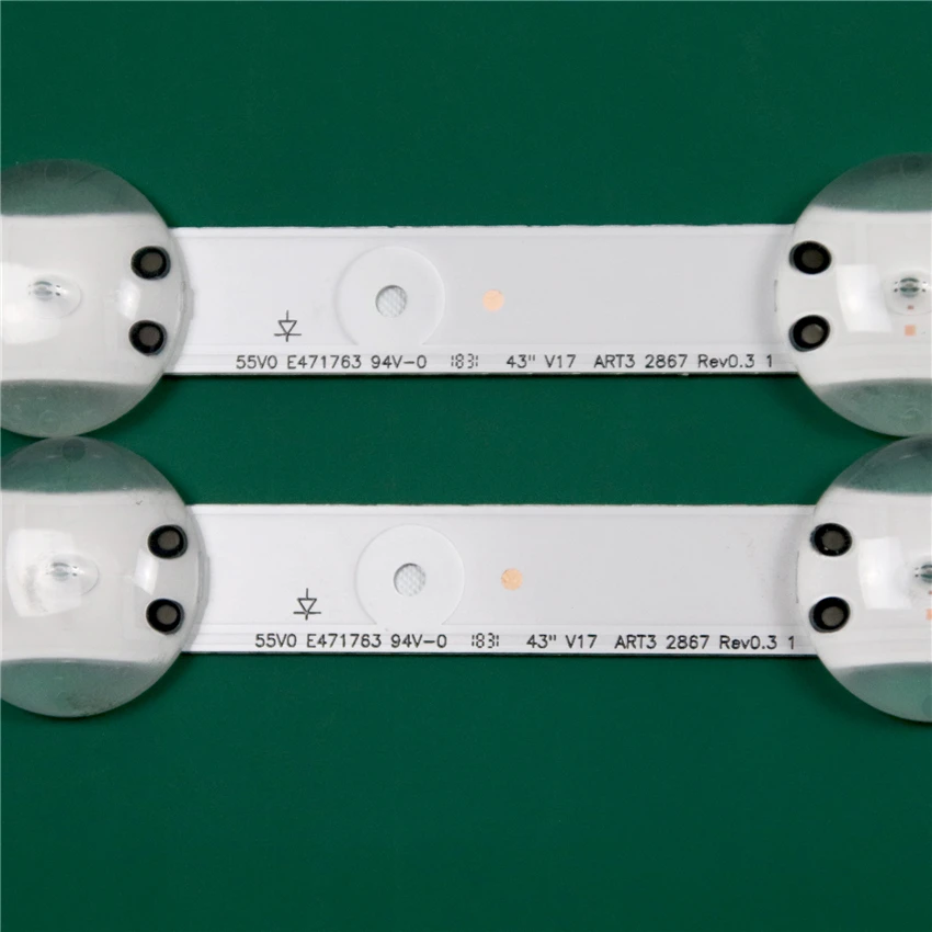 Светодиодный ленточный блок для телевизоров LG 43UJ652T-TB 43UJ654T-TD 43UJ654V-TD 43UJ6565-SB