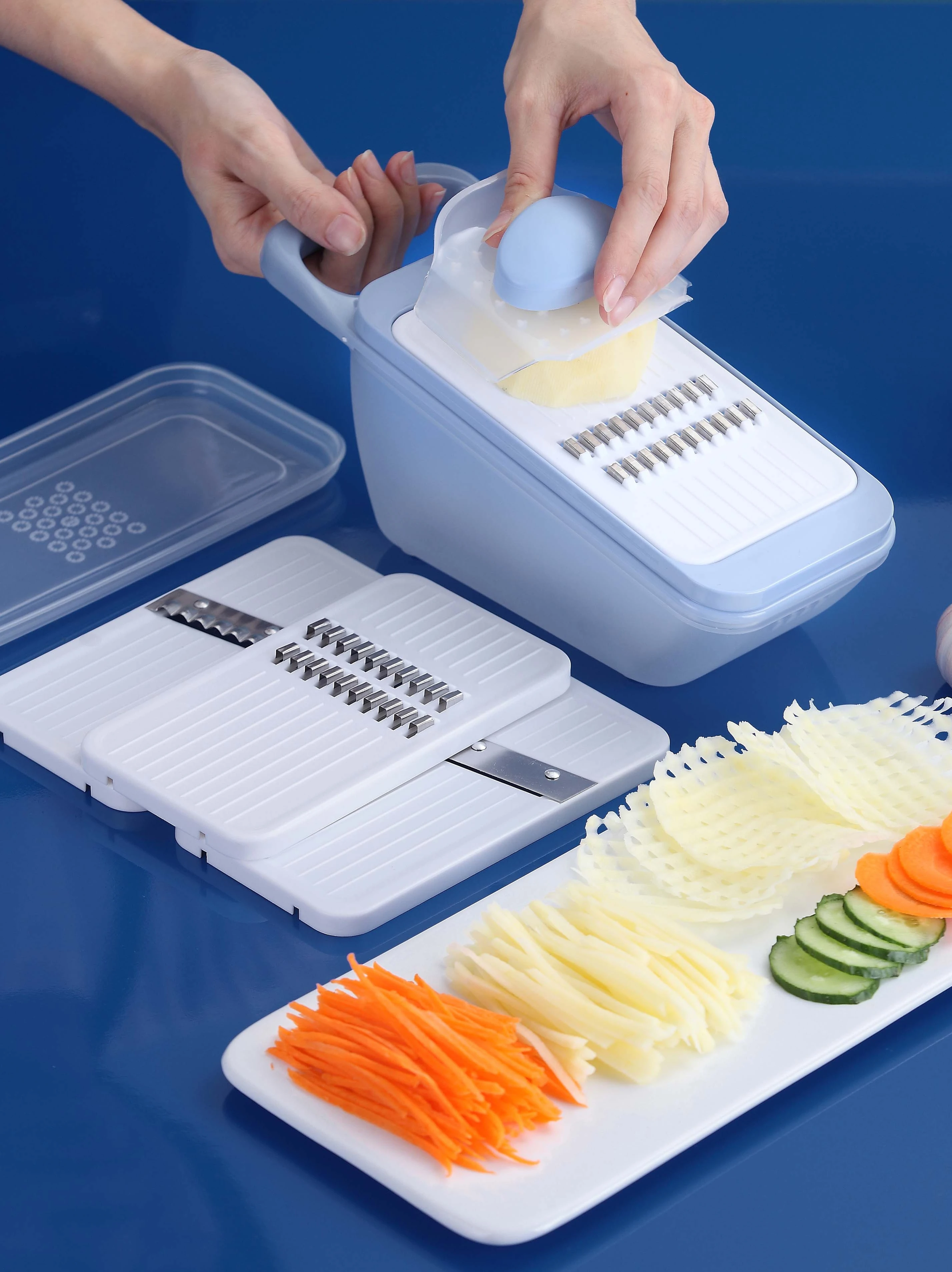 

Household Multi-Function Vegetable Chopper Grater Slicer Shredding Machine Potato Shred Mill Kitchen Tool