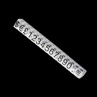 40pcs numerals price tag cube numerals price tag number digits tag sia watch jewelries pop pricing display stand