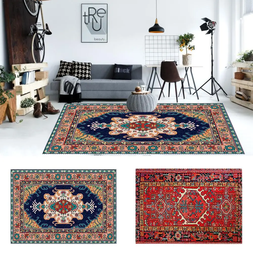 

Large Morocco Style Kilim Soft Carpets For Living Room Non-Slip Home Tapete Decoration Bedroom Floor Mat Soft Bedside Area Rugs