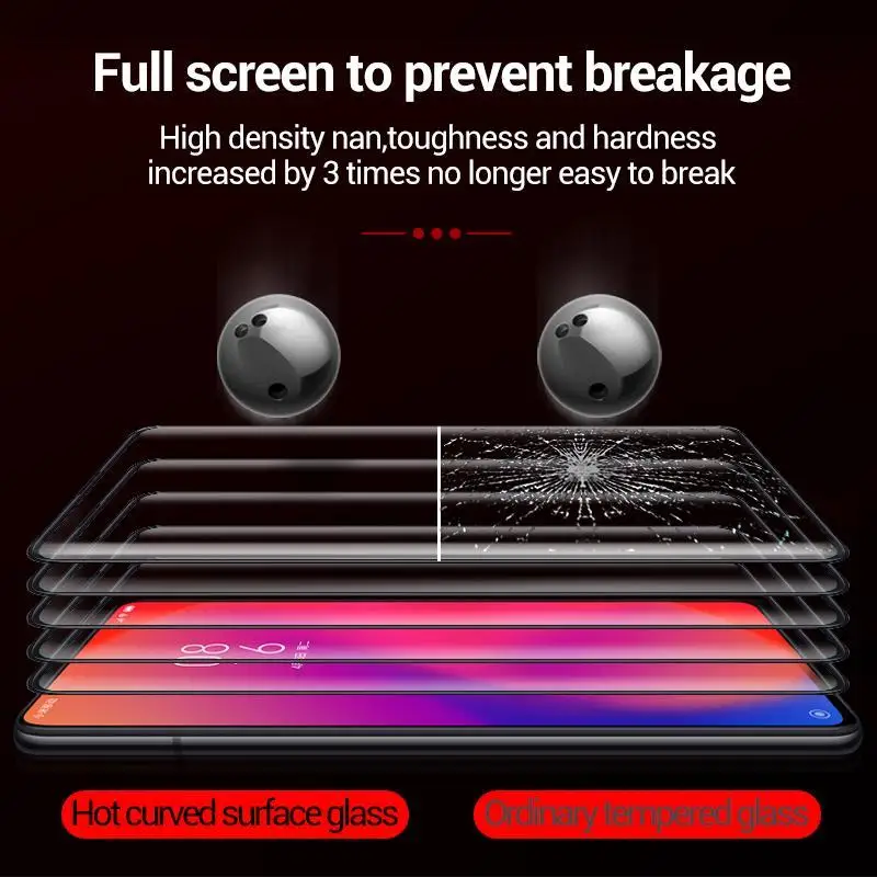 2 шт. 9D Защитная пленка для Xiaomi mi 9T Red mi 8 K20 Note 8 Pro стекло для красного mi K20 Red mi Note 5 6 7 8 Pro 6A 7A закаленное стекло